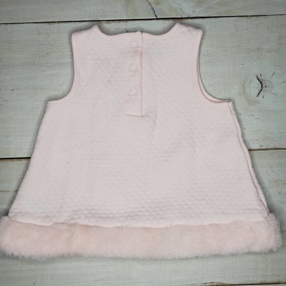 Little Me Bodysuit and Dress Set Pink 3 Month - Picture 6 of 8